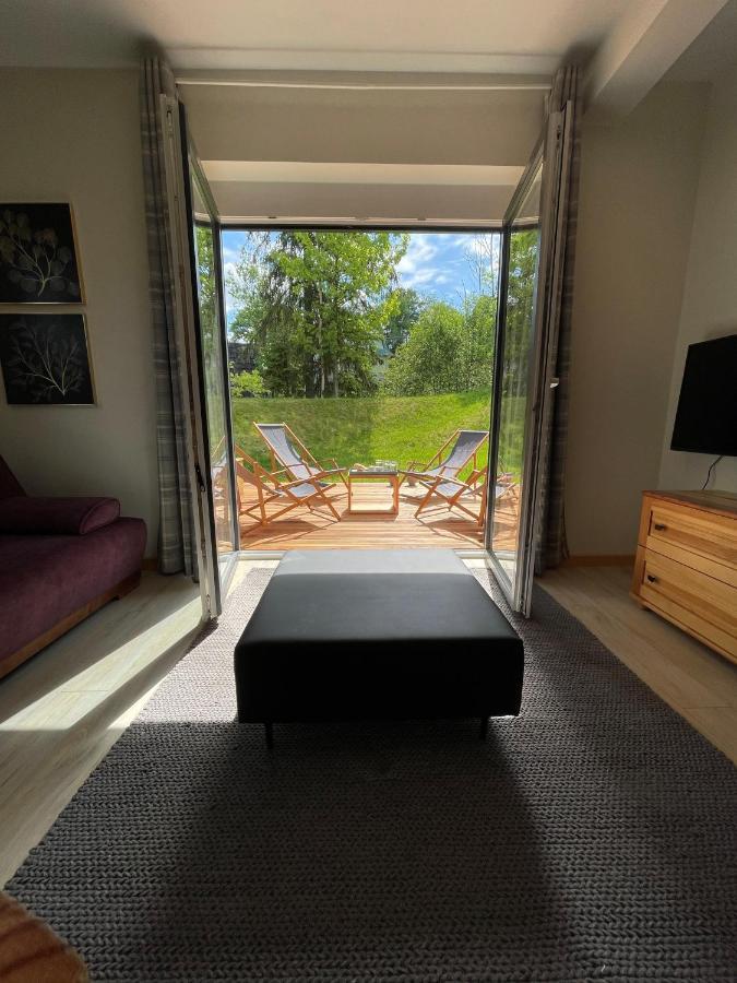 Apartament Willa Hrube parter z tarasem i kominkiem Zakopane Bagian luar foto