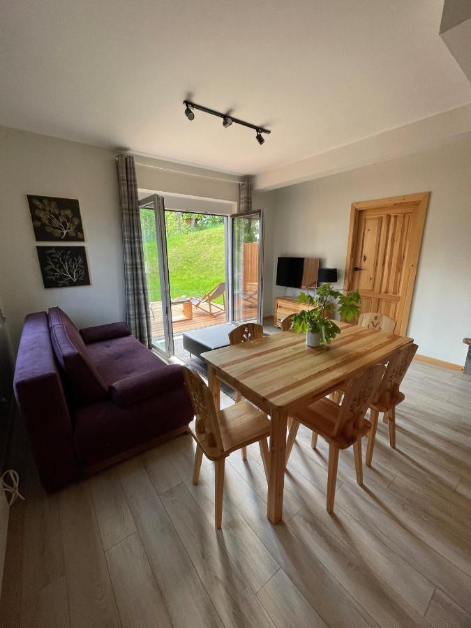 Apartament Willa Hrube parter z tarasem i kominkiem Zakopane Bagian luar foto