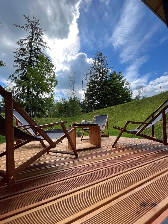 Apartament Willa Hrube parter z tarasem i kominkiem Zakopane Bagian luar foto