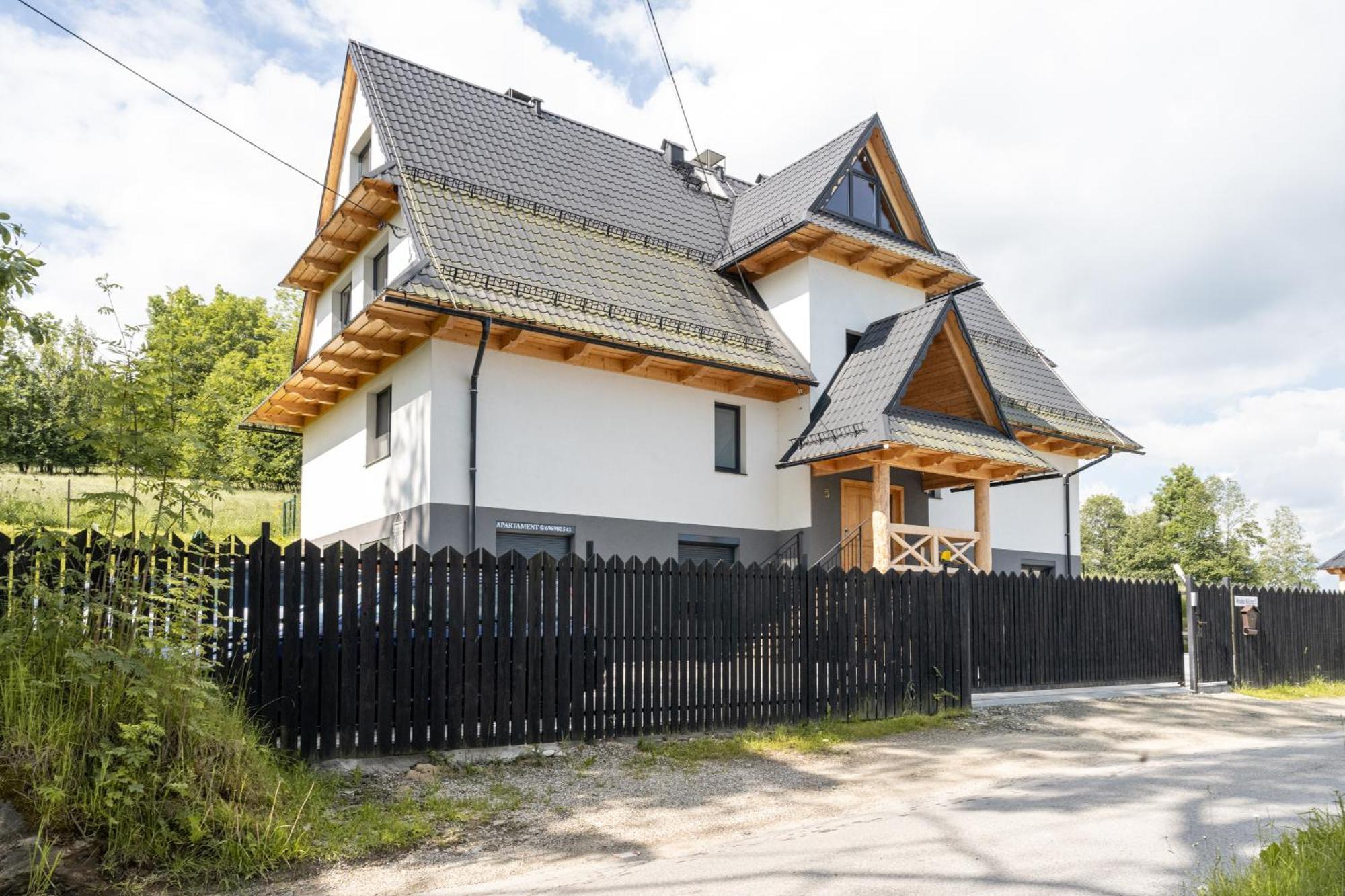 Apartament Willa Hrube parter z tarasem i kominkiem Zakopane Bagian luar foto
