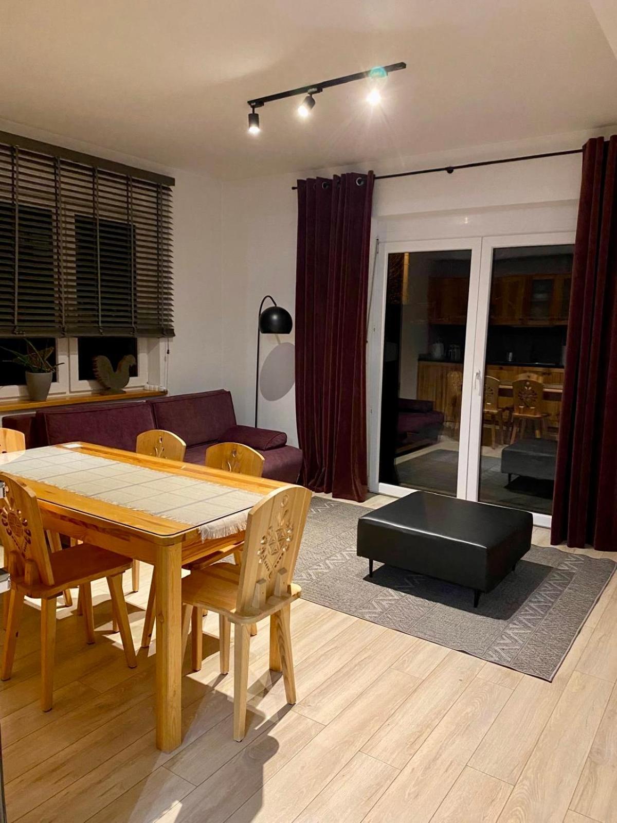 Apartament Willa Hrube parter z tarasem i kominkiem Zakopane Bagian luar foto